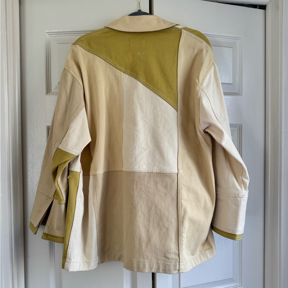 Zara Gabardine Patchwork Jacket - image 6